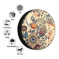 thumbnail image 5 of Balery Floral With Birds And Fantasy Flowerstire Cover Waterproof Dust-Proof, Universal Spare Wheel Tire Cover For Trailer, Rv, Suv Truck And Vehicle Camper Accessories-14 Inch, 5 of 9