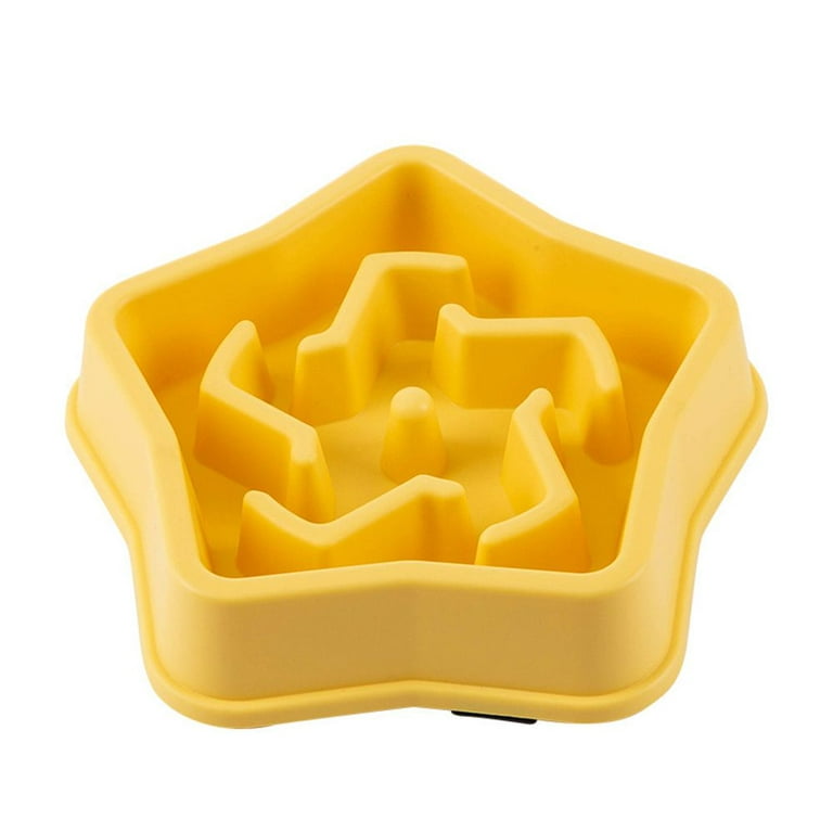 Rolling Adjustable Puzzle Slow Food Cat Dog Bowl Food Utensils Roller  Leaking Food Anti Choke Slower Feeder Bowl Toy
