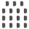 thumbnail image 1 of Reemplazo Almohadilla Carcasa Llave A Distancia Coche Plegable Con Tapa 4 Botones para, 1 of 9