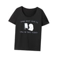 thumbnail image 1 of Mujeres dibujos animados lindo animal camiseta cuello redondo camiseta moda cómodo pantalón corto casual M, 1 of 8
