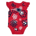 thumbnail image 4 of Girls Newborn & Infant Outerstuff New England Patriots The Sunshine Two-Piece Bodysuit Set, 4 of 5