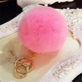 thumbnail image 2 of Pom Pom Keyring Fluffy Keyring Balls Keyring Bag Charms Cellphone Charm Bag Pendant Keychain( ), 2 of 7