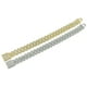 thumbnail image 1 of 2 uds hip-hop pulsera de cadena cubana criptográfica de diamantes completos para hombres pulsera exagerada hipster accesorios de oro, 1 of 5