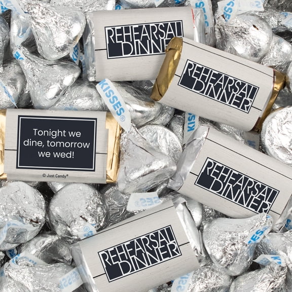 1.5lb Rehearsal Dinner Exclusive Chocolate Candy Mix (124 Pieces) - Dinner Rehearsal Board