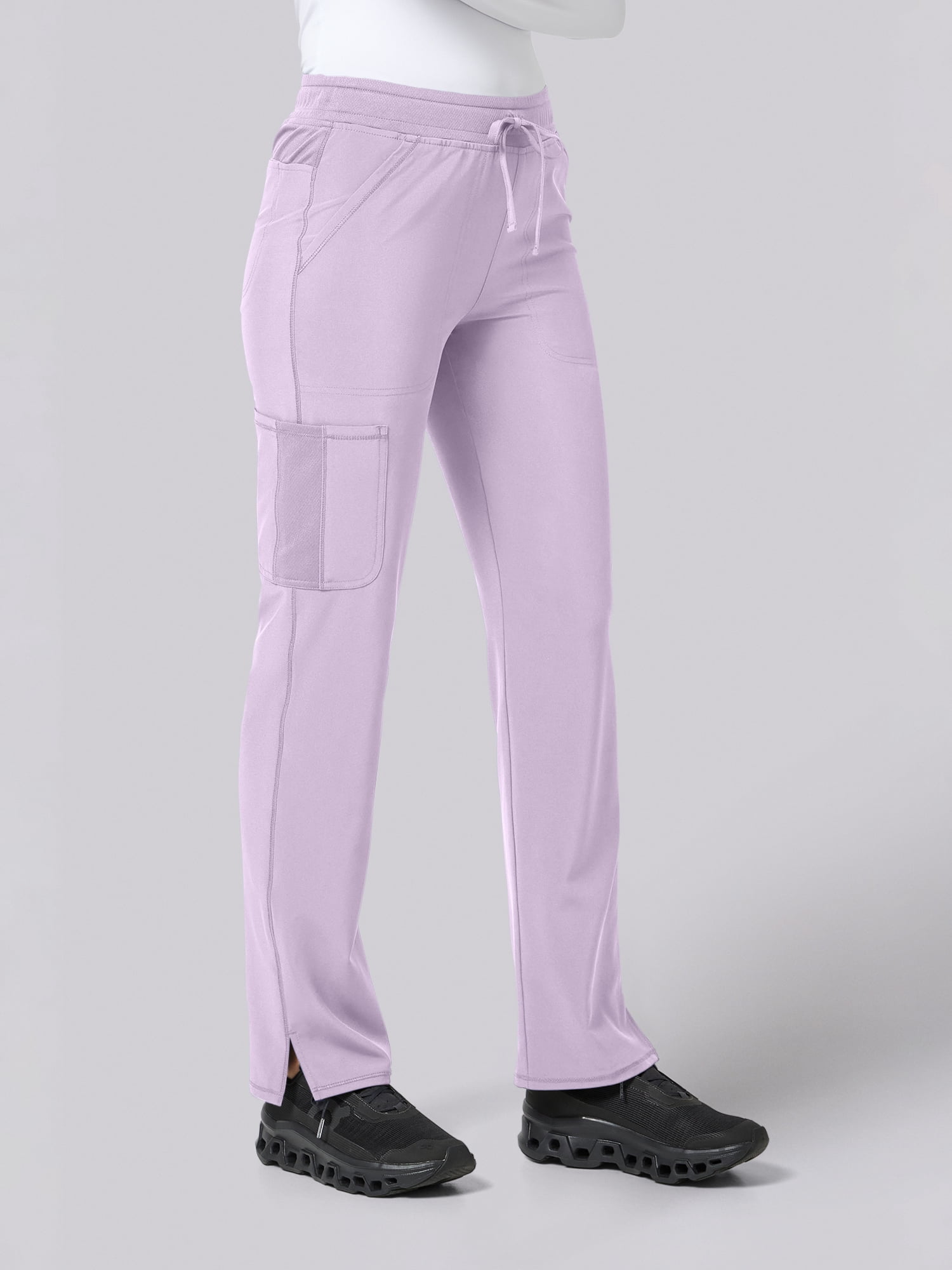 Scrubstar Performance Women’s Antimicrobial Drawstring Cargo Straight Leg Scrub Pant, Sizes XS–3XL