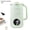 green EU, variant on Nut Milk Maker, Soy Milk Maker Programmable Blender with Digital Display 12 Stainless Steel Blades Auto Cleaning 8H Keep Warm Function for Home, Office, Healthy Drinks