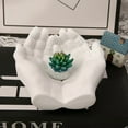 thumbnail image 5 of Hand Shape Cement Flower Pot Two-hand Concrete Silicone Mold Hand Storage Dish Ashtray Mirror Silicone Mold Jewelry Tray Mold, 5 of 9