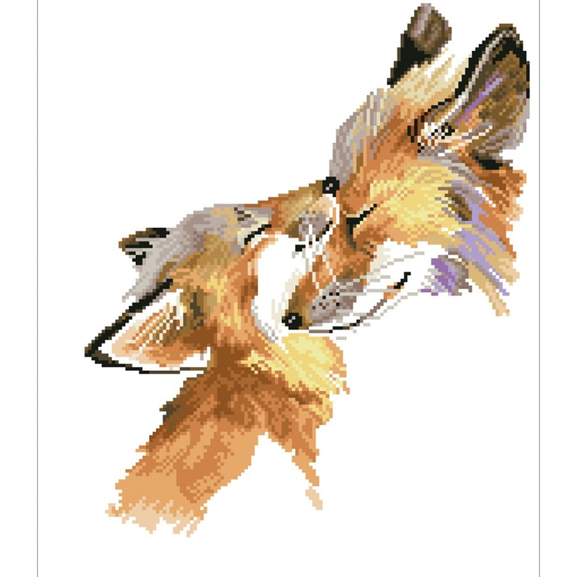 Diamond Dotz Fox Bliss Animal Diamond Painting Kits for Adults - Diamond Art Kits a Relaxing Creative Craft Kit with Dotz Gems 16"x20"