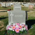 thumbnail image 2 of Toimothcn 1Pc Cemetery Flowers For Cemetery Faux Rose Realistic Silk Cemetery Flowers Bouquet With Saddle In Decorative Lasting Cemetery, 2 of 5