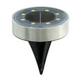 thumbnail image 2 of Kcavykas Solar Buried Light IP68 Strong Stainless Steel Ground Plug Outdoor Light Decoration Yard Solar Light On-trend Low Spend Holiday, 2 of 9