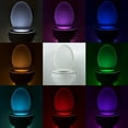 thumbnail image 4 of CycloneSound 6-Pack of Toilet Night Light Water Resistant LED Light 8 Color LED Light Motion Activated Motion Sensor, 4 of 4
