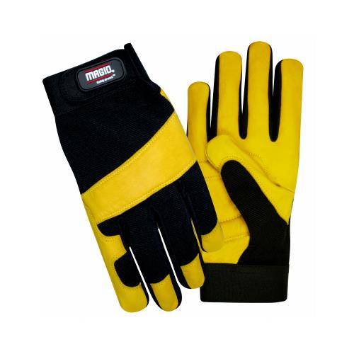 Magid Glove & Safety Mfg PGP75TM MED Deluxe GrainLTHR Glove Walmart