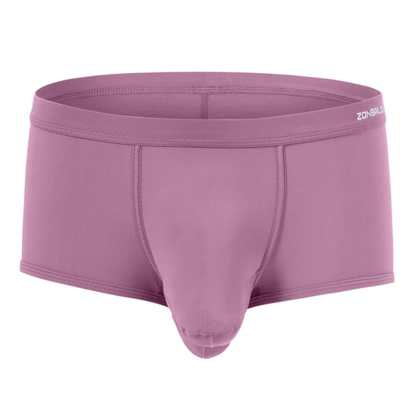 TANBOM Men's Stable Comfortable Briefs Modal Cotton Underwear Pack Pink L 1-Pack