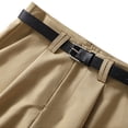 thumbnail image 3 of uublik Women's Shorts Summer Savings Super Soft Loose Lounge Shorts Khaki, 3 of 4