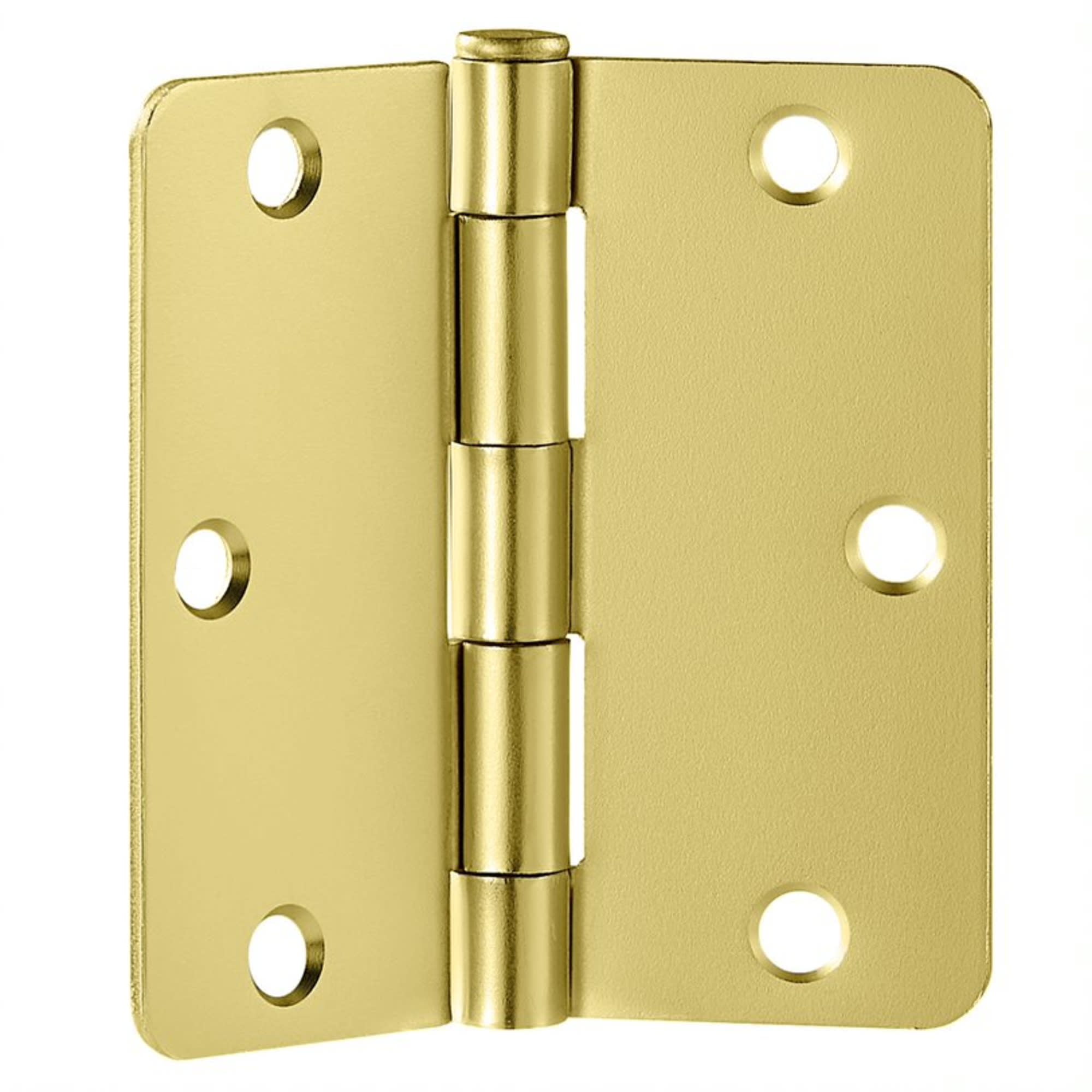 Design House Steel Rounded Standard Fit Interior Door Hinges (6-Pack)
