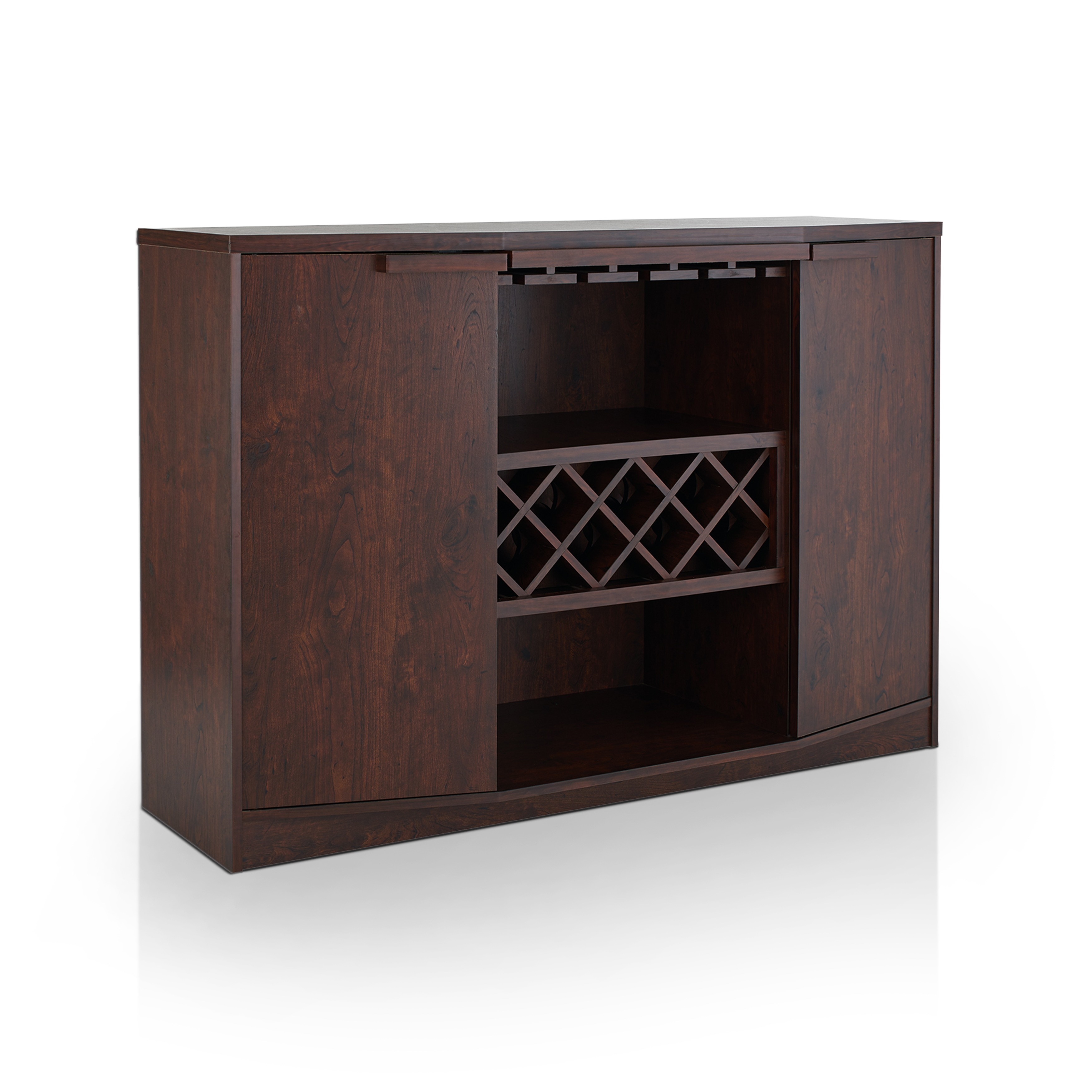 Furniture of America Towe Contemporary 51inch Wine Bar Buffet