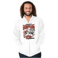 thumbnail image 3 of Cool Urban Popeye Strictly Business Zip Hoodie Sweatshirt Men Brisco Brands S, 3 of 6