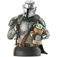 thumbnail image 1 of Diamond Select - Star Wars le Mandalorien avec Grogu Échelle 1/6 Buste Px, 1 of 13