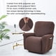 thumbnail image 4 of Funda elástica para silla reclinable Bewildely LAZBOY Chocolate, 4 of 6