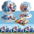 thumbnail image 3 of 41pcs Zootopia 2 Birthday Party Decorations, 20 Plates, 20 Napkins and 1 Tablecloth for Boys Girls Zootopia Party Supplies, 3 of 3