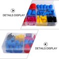 thumbnail image 3 of 100 Pcs High Temp Silicone Rubber Tapered Plug Kit Silicone Plugs Assortment Kits High Quality Auto Accessories, 3 of 6