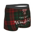 thumbnail image 3 of Kll Wonderful Time Christmas Men'S Cotton Boxer Briefs Underwear-Medium, 3 of 9