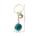 thumbnail image 2 of WHAMVOX 2pcs Star Moon Keychain Cartoon Couple Keyring Metal Friendship Keychain Cute Keychain Pendant for Couples Key Holder Bag Charm, 2 of 8
