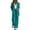 Blue Green, variant on PRETTYGARDEN Women's Fall Two Piece Outfits Dressy Blazer Jacket and Wide Leg Pants Pockets Business Casual Office Suit Sets