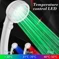 PBAZIH LED Color Changing Shower Head with Filtration System Water