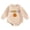 Beige, variant on Aayomet Infant Baby Boy and Girl Thanksgiving Halloween Romper Little Pumpkin Sweatshirt Onesie Cute Newborn Toddler Clothes