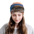 thumbnail image 2 of Naloa Lighthous1 Soft Beanie Hat, Knit Beanie Daily Beanie in Fine Knit for Women Men Winter Travel, Outdoor, 2 of 7
