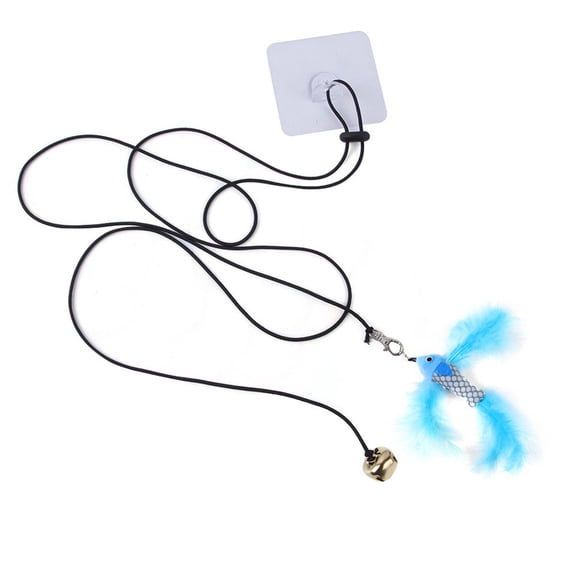 Billuyoard Juguete colgante de Metal ABS para mascotas, reemplazo colorido, ajustable, relajante, para el hogar, Animal pequeño, juguete de Juguetes para gatos tipo 10