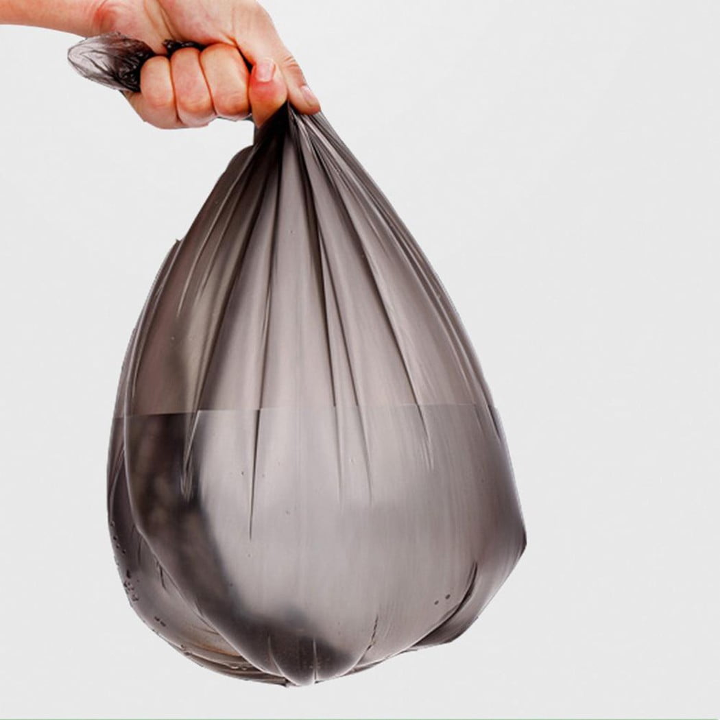 Black Trash Bag,Gereen 2 Gallon Black Trash bag Garbage Bag Trash Can Liner  (2 Gallon (150 Count), Black)