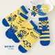 thumbnail image 1 of Calcetines de algodón puro hasta la mitad de la pantorrilla para niños con dibujos animados de los Minions de Mi villano favorito Calcetines de algodón cálidos y versátiles para estudiantes kawaii, 1 of 5