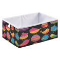 thumbnail image 2 of Iauyy Foldable Home Closet Storage Bins - Waterproof 300D Oxford Cube Baskets with Handles for Clothing Storage Books， Easter Eggs and Birds, 2 of 6
