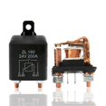 thumbnail image 4 of 2x Interruptor de Retransmisión de Arrancador 24V 200A four pin Cola Relé de carga dividida de arranque, 4 of 6