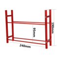 thumbnail image 3 of 1/10 Scale Metal Rc Tire Tyre Rack Garage Accessories For Drifts Truck Buggy red 1pcs, 3 of 4