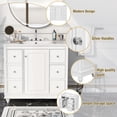 thumbnail image 5 of Kidkapers 36" White Bathroom Vanity with Undermount Sink, Resin Basin, 1 Door, 4 Drawers, Adjustable Shelves, Easy Assembly. Multipurpose Storage Solution., 5 of 5