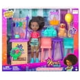 thumbnail image 3 of Mattel Karma's World Juice Bar Playset, 20 Pieces, Includes Karma Doll (87-in), Colorful, 3 of 3