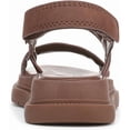 thumbnail image 4 of Naturalizer Women's Attract Slingback Platform Sandal Cappuccino Brown 9M, 4 of 5