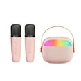 thumbnail image 1 of relayinert Integrated Illuminated Microphone For Stunning Bass And Dazzling RGB Glass Pink, 1 of 6