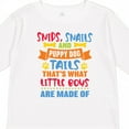 thumbnail image 4 of Inktastic Snips Snails and Puppy Dog Tails That's What Little Boys Boys Long Sleeve Toddler T-Shirt, 4 of 5
