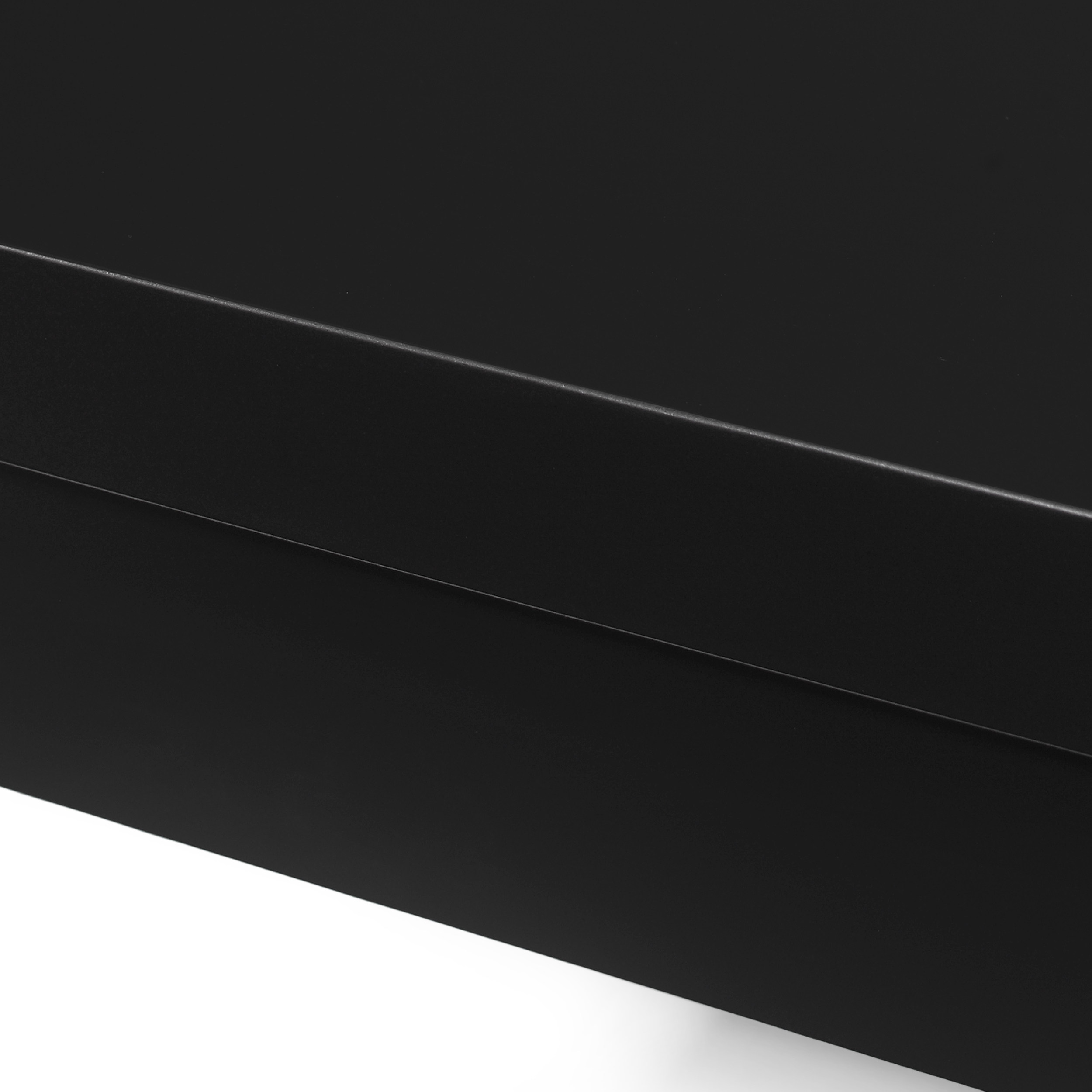 Noble House Woodbine Wood Counter Height Dining Table, Antique Black