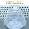 thumbnail image 2 of Linyer Bird Cage Cover Seed Guard Airy Fabric Mesh Easy Cleaning Elastic Birdcage Soft Parrot Catcher Net Shell Skirt Pet Supplies  L/White, 2 of 8