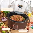 thumbnail image 4 of Beautiful 6 Qt Programmable Slow Cooker, Chocolate by Drew Barrymore, 4 of 13