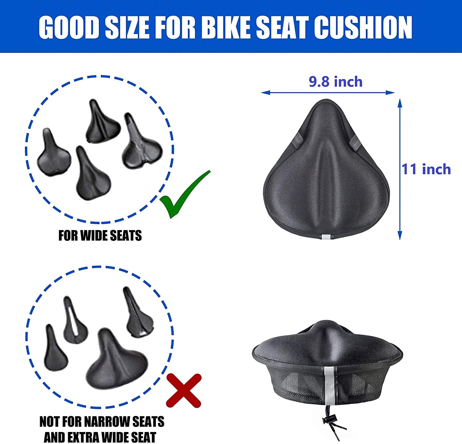 The Most Comfortable Bike Seats for Every Type of Rider  Coccyx cushion,  Car seat cushion, Memory foam seat cushion