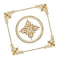 thumbnail image 1 of de de piso de pared de marmoleado Flor amarilla 40x40cm Gloria Marbling Wall Tile Stickers, 1 of 9