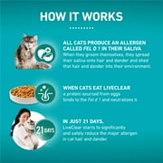 Purina ONE LiveClear Allergen-Reducing Dry Cat Food Formula with Real Chicken as the Number One Ingredient, 6.3 lb. Bag