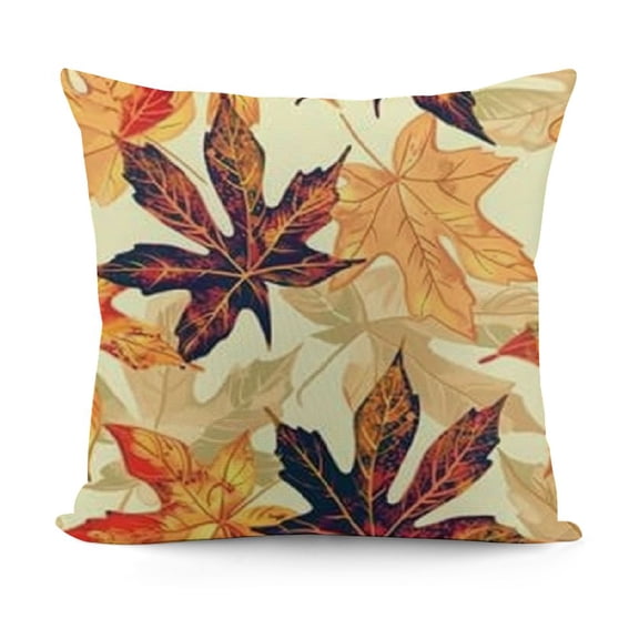 YINGXI Fall , Rusitc ations, for Home Party Sofa (Orange) 12x12in