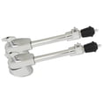 thumbnail image 2 of 2x piso de metal Tom Tom Legs Accessory Universal Fit Professional estable Fácil de instalar hardware de piezas de tambor de bricolaje antideslizante, 2 of 8